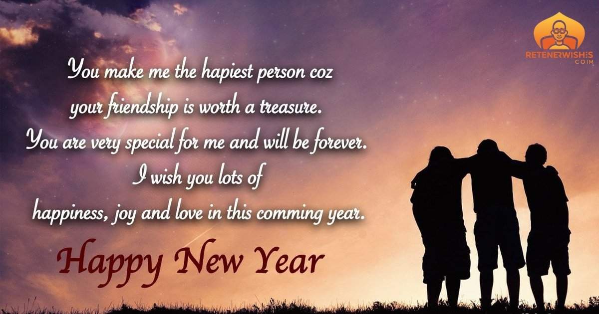 new year wishes for new friends