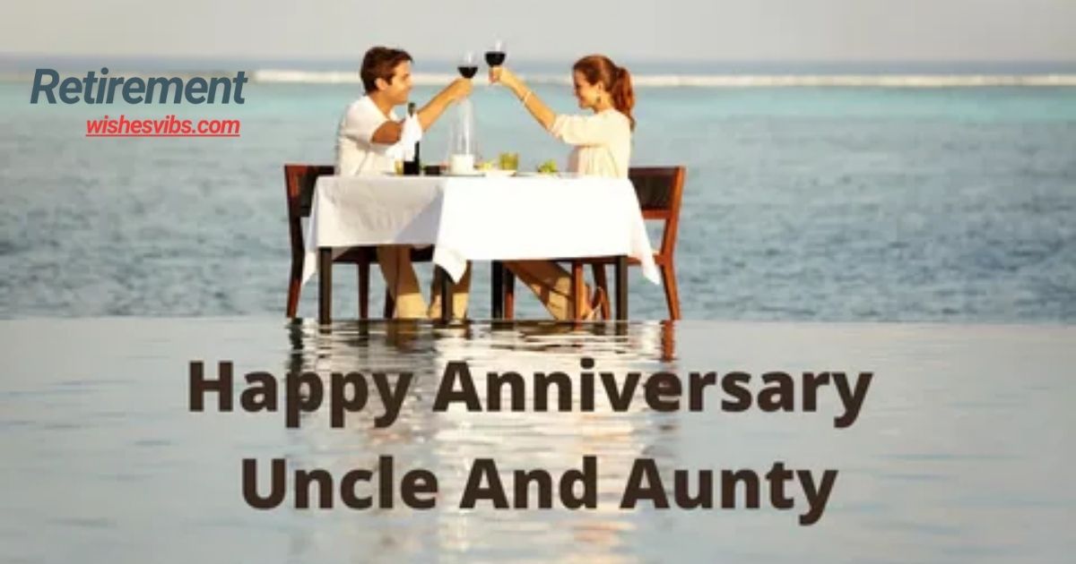anniversary wish for aunty uncle