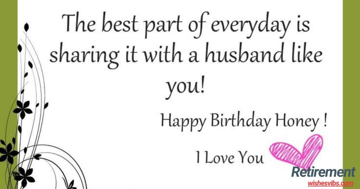 birthday wishes for your husband