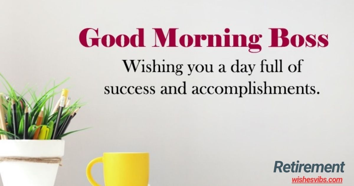 good morning wishes for boss