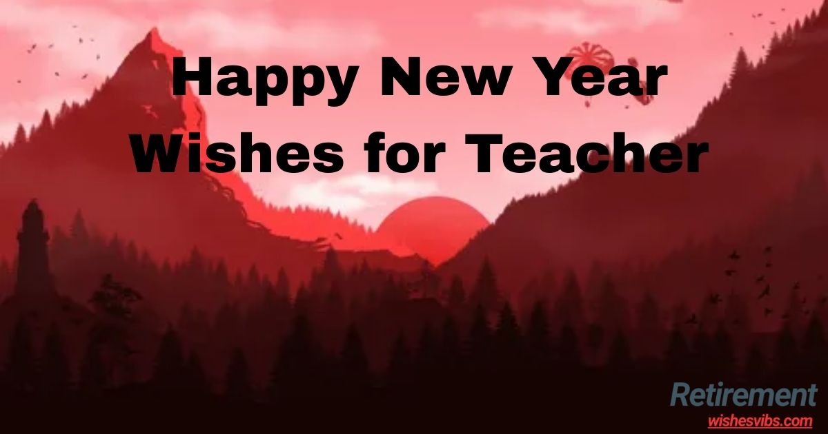 happy new year wishes for teacher