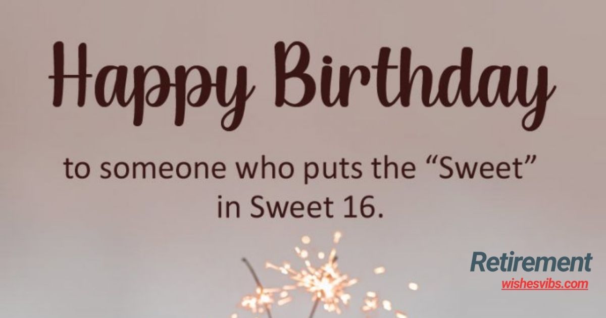sixteenth birthday wishes
